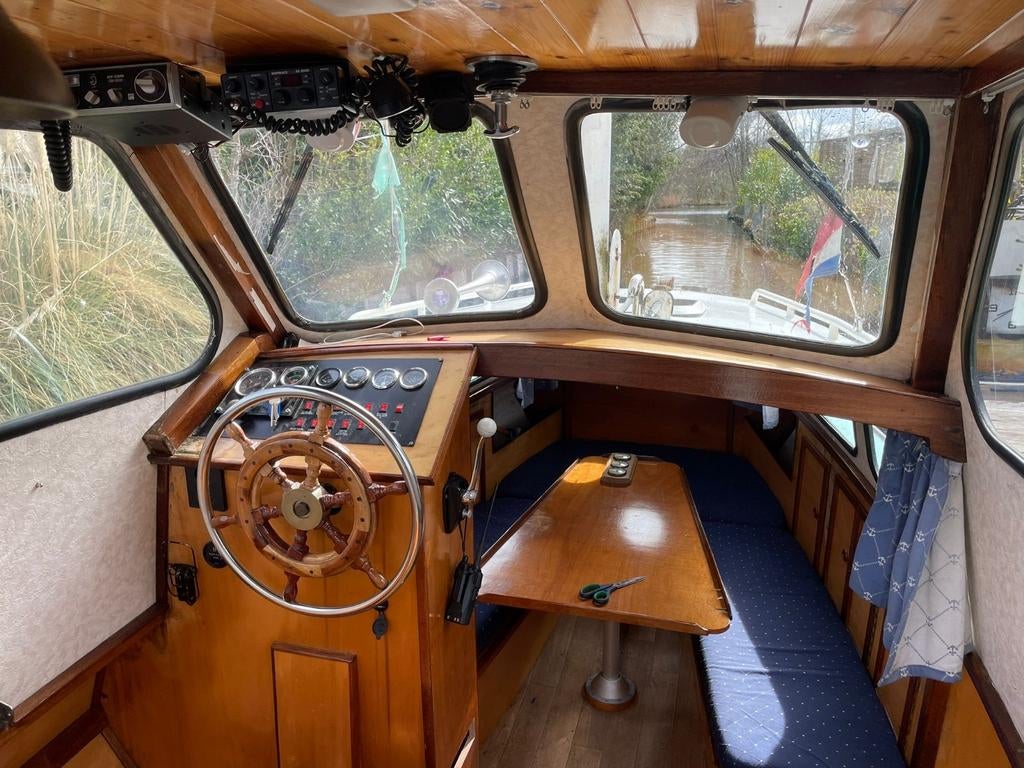 Unieke, gerenoveerde Werkboot sleper Beenakker vlet, Ophalen, Gebruikt, Staal, Binnenboordmotor