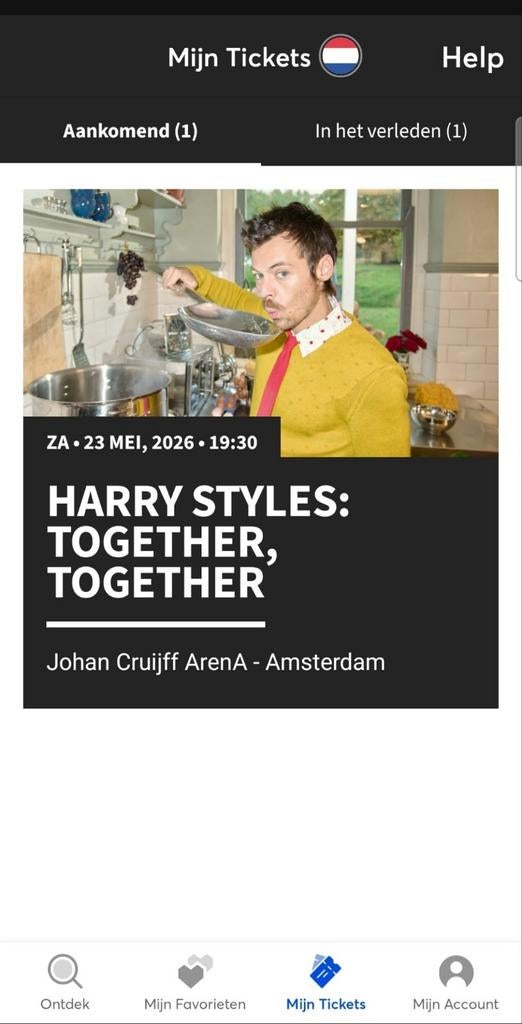 Harry Styles tickets 23 mei 19:30, Tickets en Kaartjes