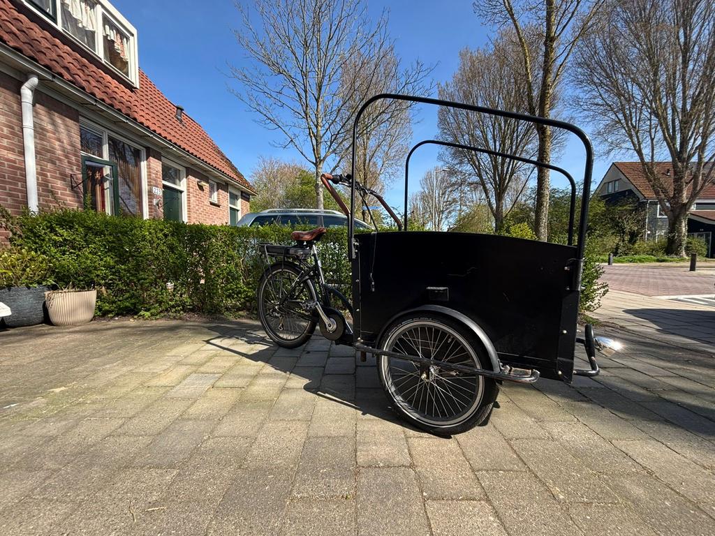 Elektrische bakfiets, Gebruikt, Goederen, Elektrisch, Ophalen