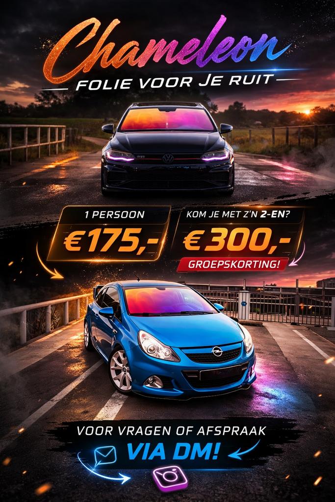 Chameleon tint ACTIE, Ophalen