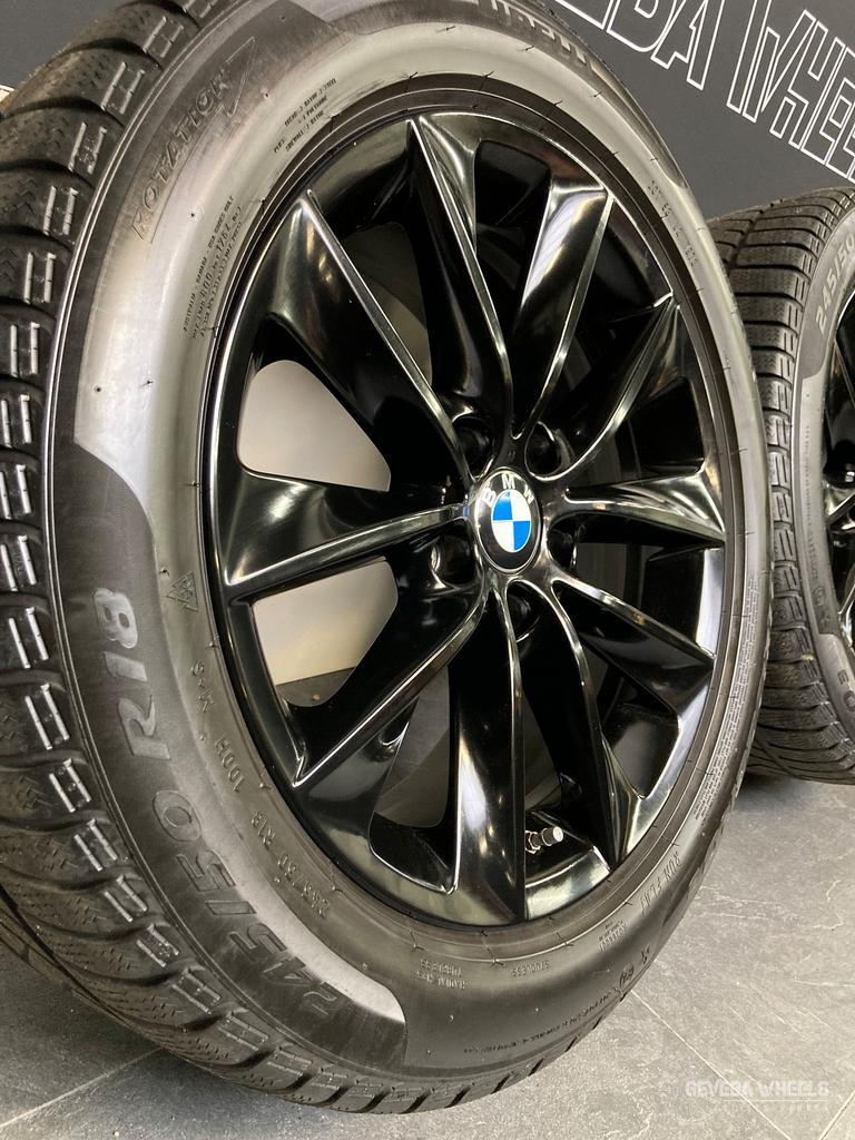 18” originele BMW X3 F25 X4 F26 velgen + winterbanden 5x120, 18 inch, -, -, Banden en Velgen