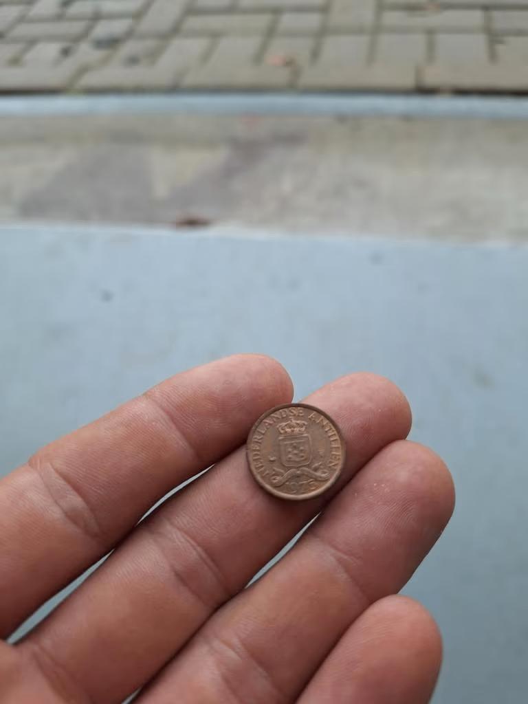 1 Cent Nederlandse Antillen 1975 - 1900 stuks, Postzegels en Munten, Munten | Nederland, Verzenden, Koningin Juliana