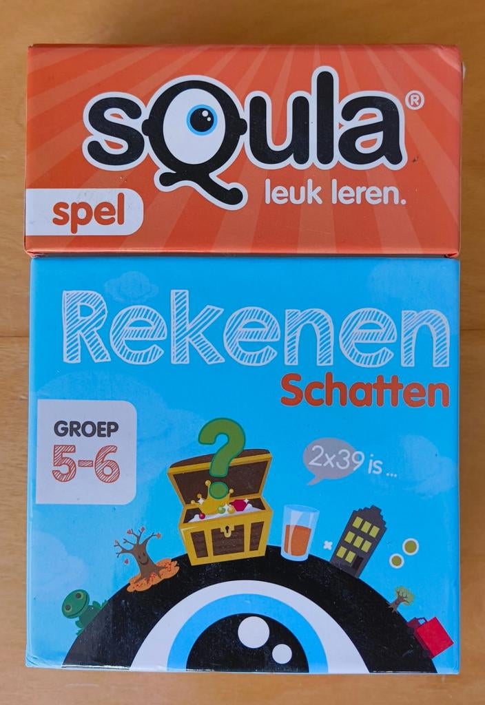 Squla Reken Schat spel groep 5-6, Ophalen