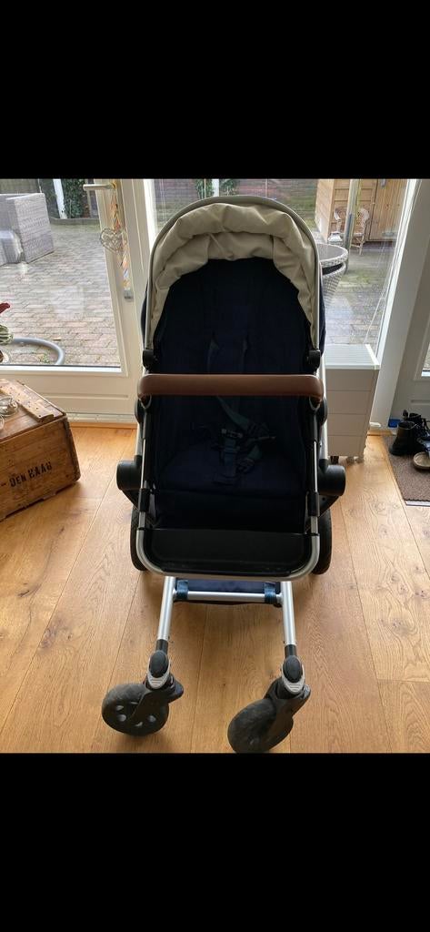 Joolz Day Parrot Blue kinderwagen, Gebruikt, Met reiswieg, Ophalen, Kinderwagen