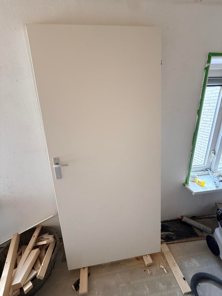 Opdekdeuren binnen 201x93cm, Ophalen, Gebruikt, 80 tot 100 cm, Binnendeur