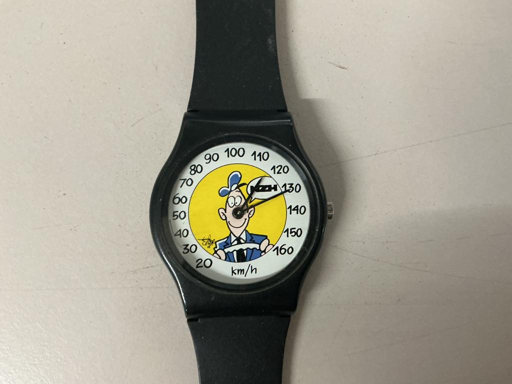 NZH kinderhorloge, Verzamelen, Ophalen of Verzenden, Zo goed als nieuw, Trein, Overige typen