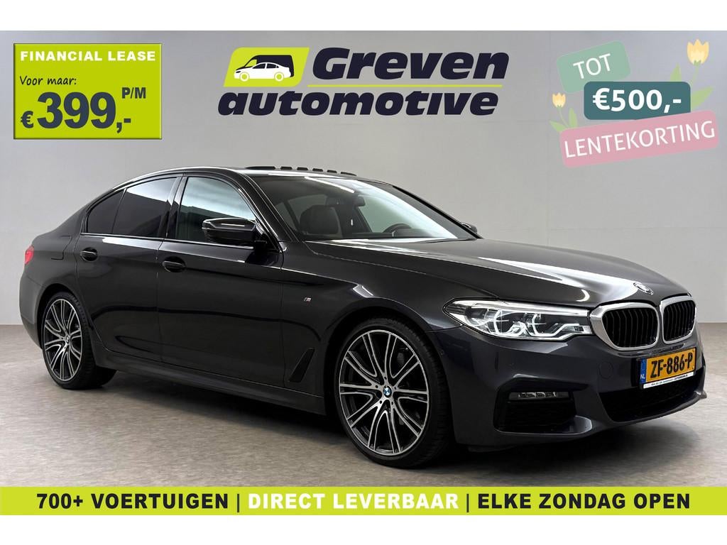 BMW 5 Serie 520i High Executive M-Sport | Pano | Sfeer | HuD, Auto's, Automaat, 1998 cc, Achterwielaandrijving, Gebruikt