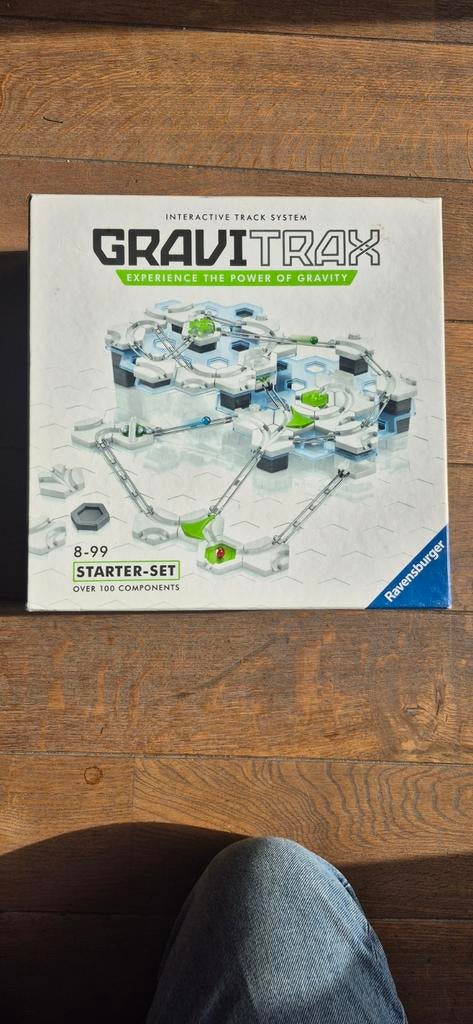 GraviTrax Starter-Set - Interactief knikkerbaansysteem, Ophalen of Verzenden, Zo goed als nieuw, Bouwen
