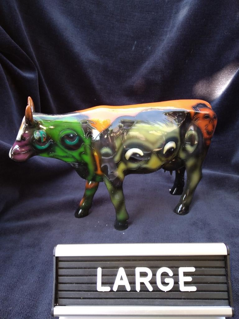Cow Parade Koe "Prime Cut" LARGE, Ophalen of Verzenden, Zo goed als nieuw, Dier