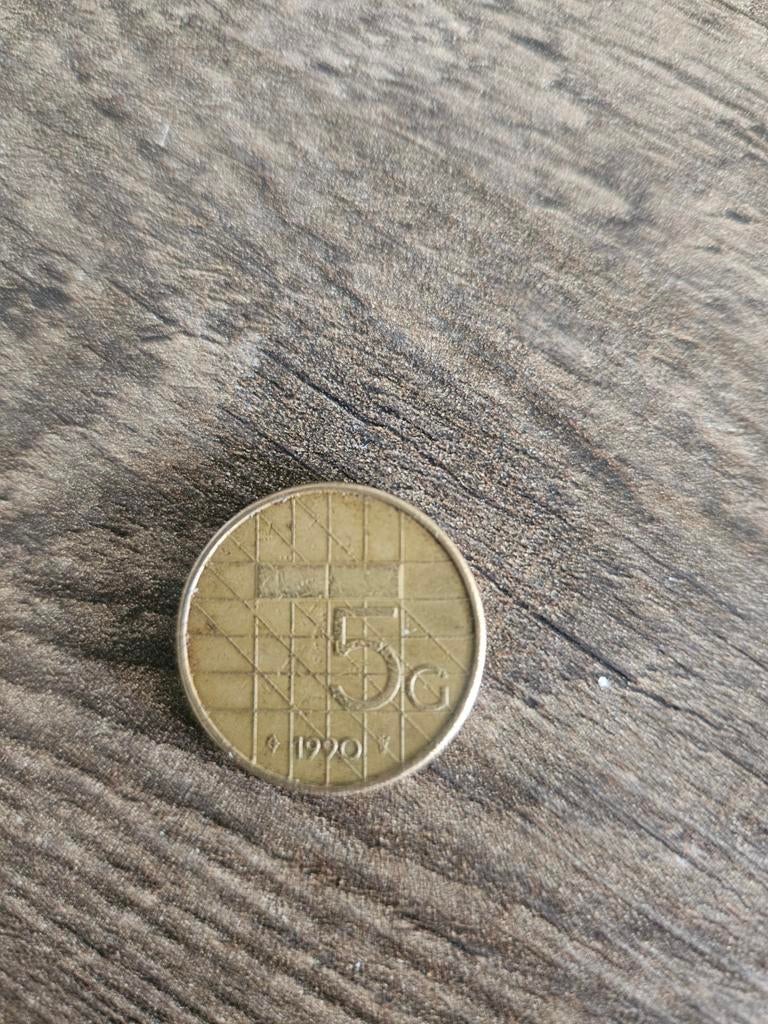 Zeldzame 5 Gulden munt uit 1990 - Koningin Beatrix, Postzegels en Munten, Munten | Nederland, Ophalen of Verzenden, Koningin Beatrix
