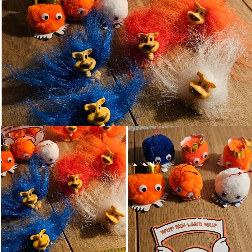 Welpies / leeuwtjes verzamelen 7 st. gave oranje versiering!, Verzamelen, Supermarktacties, Albert Heijn, Ophalen of Verzenden