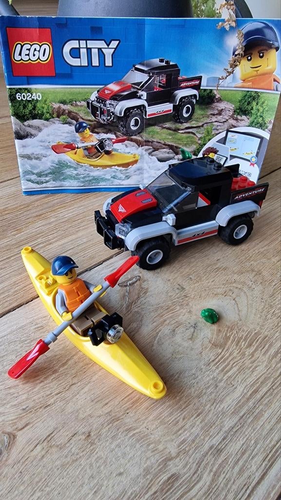 LEGO City Kajak Avontuur - 60240, Ophalen of Verzenden, Zo goed als nieuw