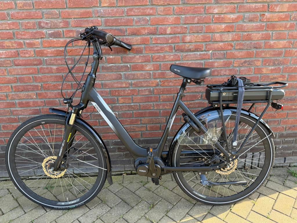 Forza Ventura Nero middenmotor elektrische fiets € 695,-, Gebruikt, 51 tot 55 cm, 50 km per accu of meer, Ophalen