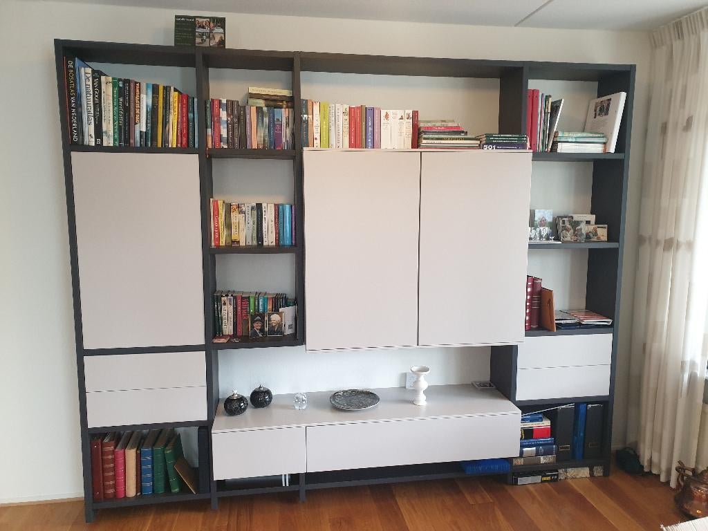 Interstar Design Wandmeubel, als nieuw! (NIEUWPRIJS € 9.000), Huis en Inrichting, Ophalen, Overige materialen, 250 tot 300 cm