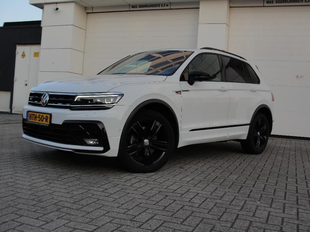 Tiguan 2.0TSI/190pk 4Motion DSG 2020 /3xR-LINE/BLACK EDITION, Automaat, Wit, Bedrijf, Vierwielaandrijving
