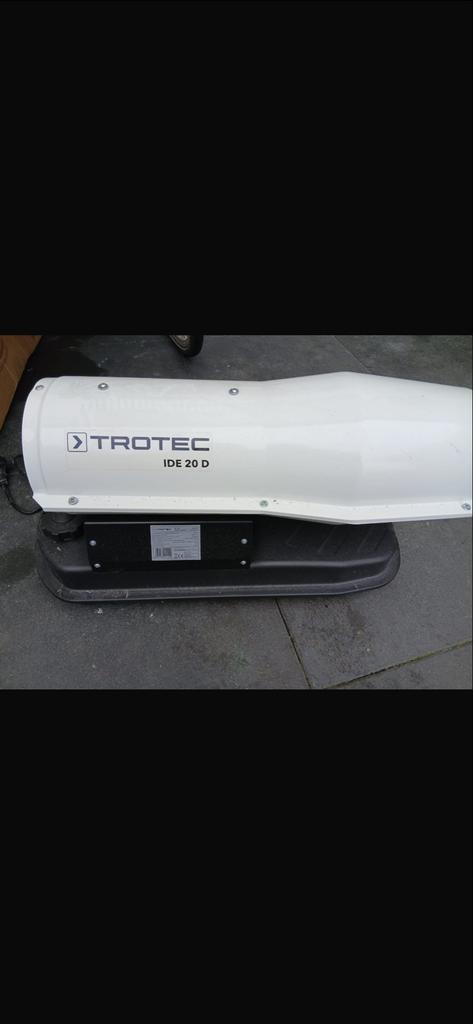 Trotec IDE 20 D Oliekachel - Krachtige Diesel Heater, 30 tot 80 cm, Kachel, Ophalen of Verzenden, Zo goed als nieuw