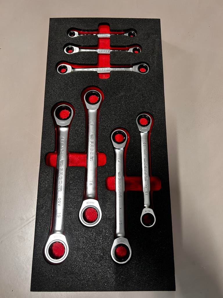 Facom MODM.64J7 module 7 ratelringsleutels, Ophalen of Verzenden, Zo goed als nieuw