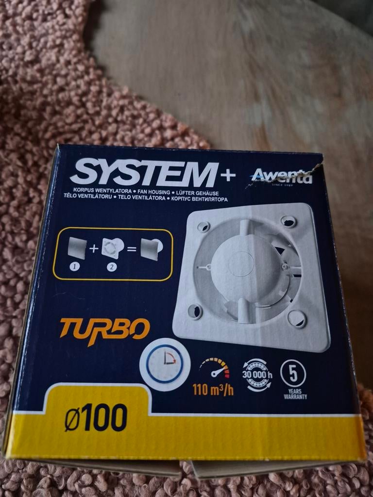 Badkamer ventilator, Ophalen, Nieuw, Ventilator