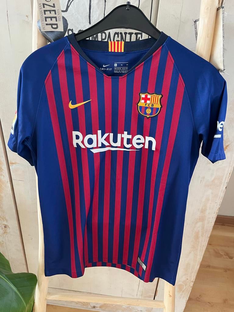 Barcelona shirt maat 158/170, Ophalen of Verzenden, Zo goed als nieuw