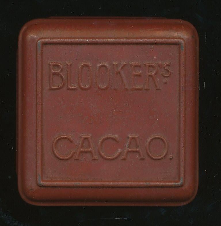 Vintage metalen Blokker's Cacao Blik, Ophalen of Verzenden, Gebruikt, Overige, Overige merken