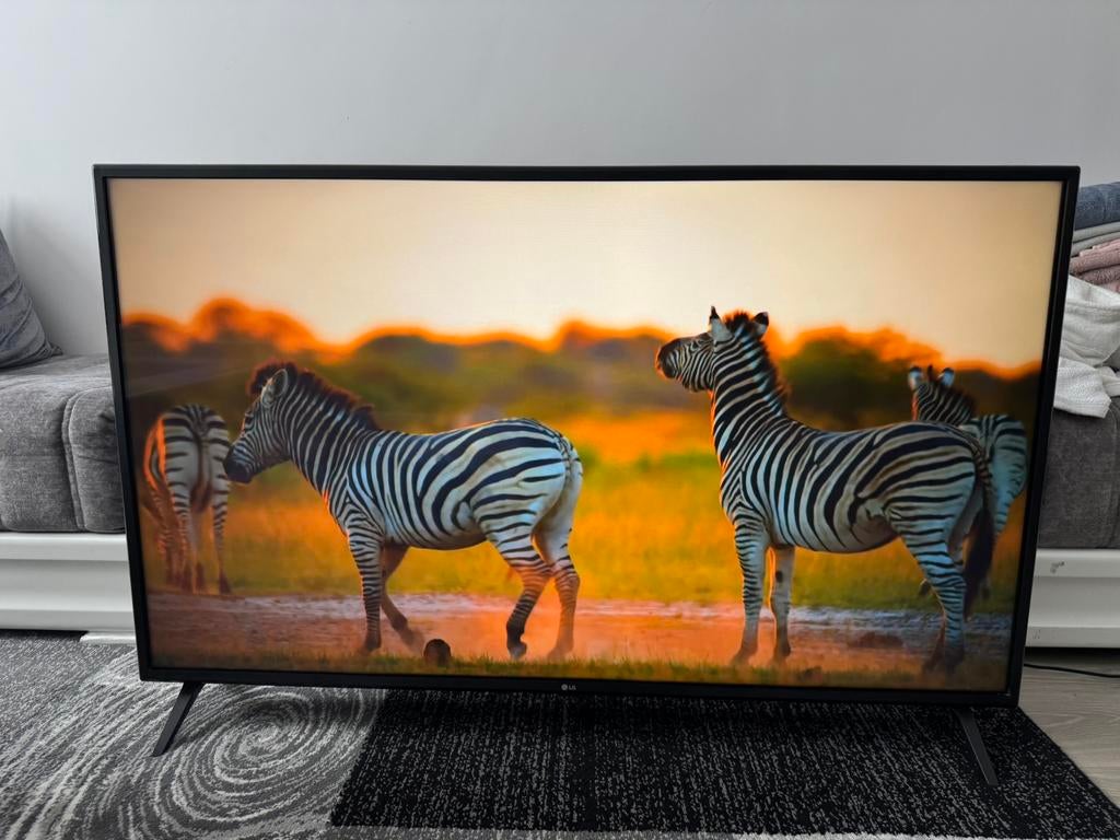 LG 55inch 4K Smart tv | Werkenf te Zien ~ Weinig Gebruikt, Ophalen, LED, 50 Hz, Zo goed als nieuw