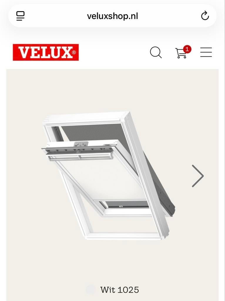 Velux verduisterend rolgordijn + buitenzonwering GGU CK02, Doe-het-zelf en Verbouw, Glas en Ramen, Ophalen of Verzenden, Nieuw