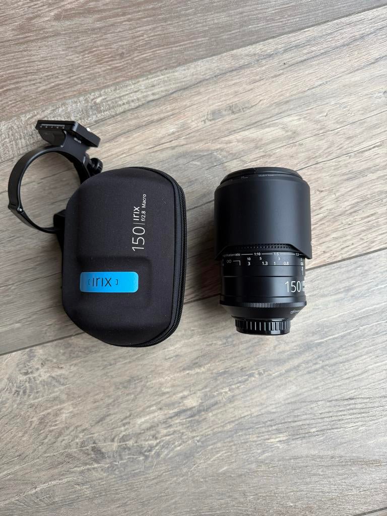 Irix 150mm f/2.8 Macro Pentax K + Macro Rail + Keyring, Ophalen of Verzenden, Zo goed als nieuw, Macrolens