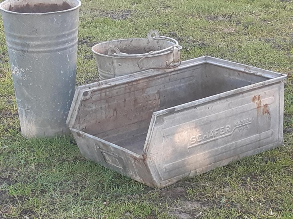 3 zinken bakken, Ophalen, Rond, Metaal, Minder dan 30 cm