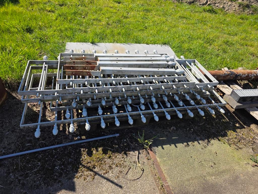 Diverse hekwerken €50., Tuin en Terras, Ophalen, IJzer