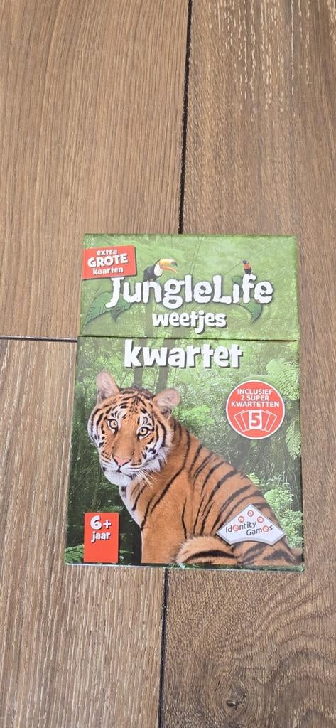 Jungle life kwartet, Ophalen of Verzenden, Zo goed als nieuw, Kwartet(ten)