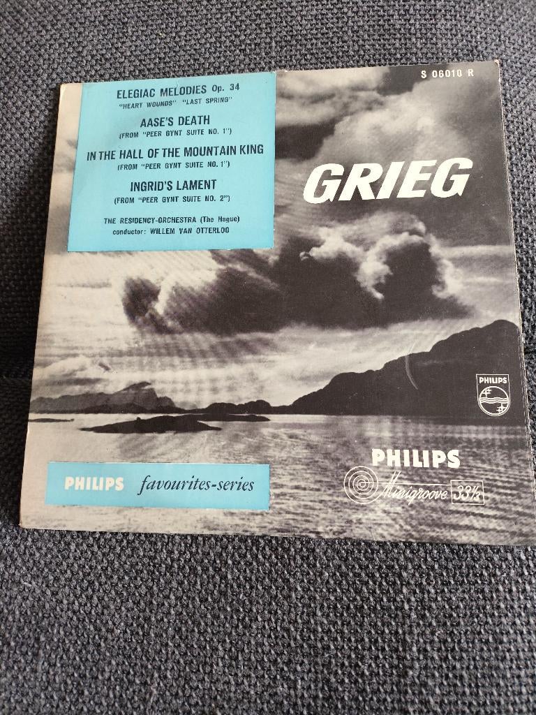 Grieg in nette staat, Kamermuziek, Ophalen of Verzenden, Zo goed als nieuw, 12 inch