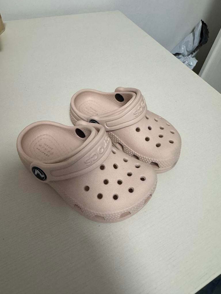 Roze Crocs maat 6, Ophalen, Gebruikt, Jongen of Meisje, Schoenen