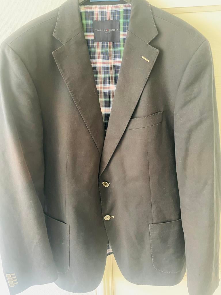 Te koop: colbert, Tommy Hilfinger, blauw, maat 54, Ophalen of Verzenden, Zo goed als nieuw, Maat 52/54 (L), Blauw