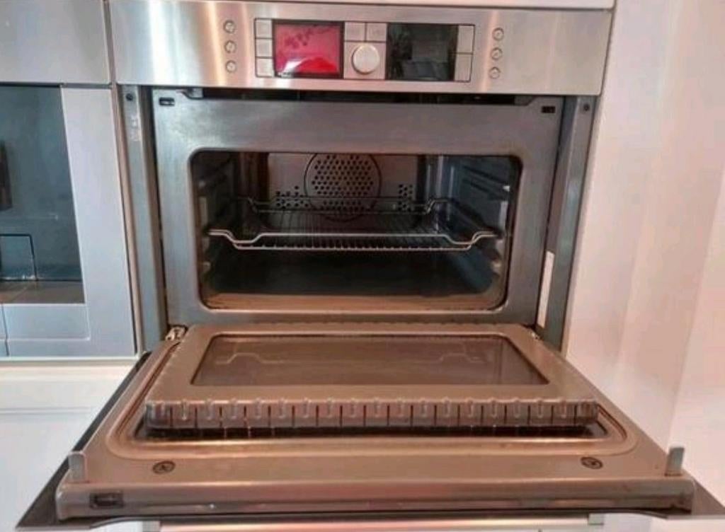 Bosch Inbouw Combi Oven en Koffiemachine, Witgoed en Apparatuur, Ovens, 45 tot 60 cm, Gebruikt, Ophalen of Verzenden, Oven met grill