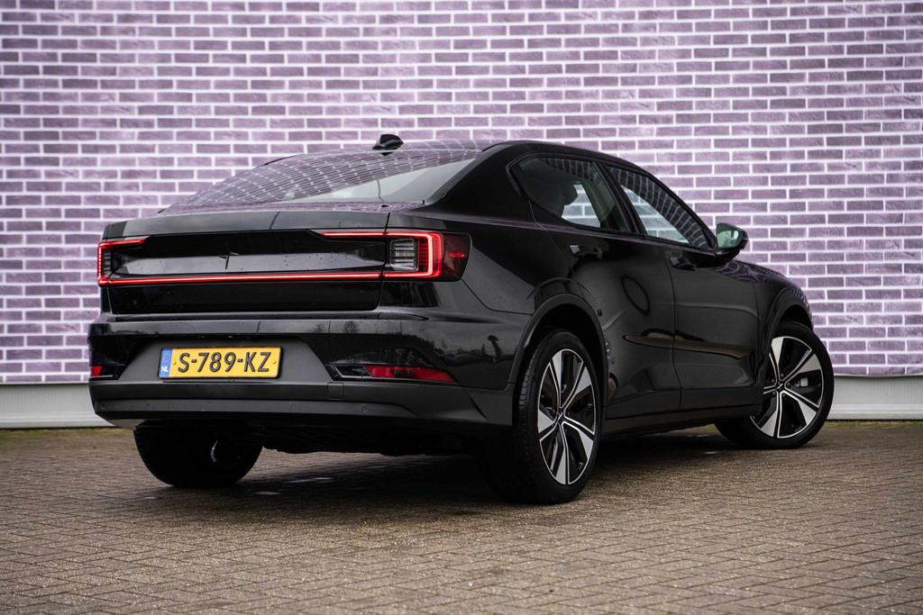 Polestar 2 Long Range Single Motor 78 kWh | Pilot Lite | Ada, Auto's, Polestar, Stof, Gebruikt, 1969 kg, Zwart