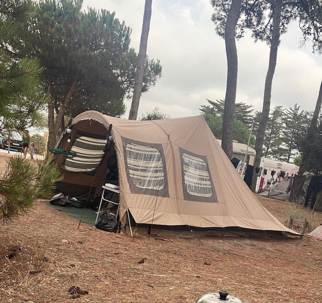 Redwood 320 4-persoons tent - Ideaal voor kampeerders, Ophalen, Gebruikt, Tot en met 4