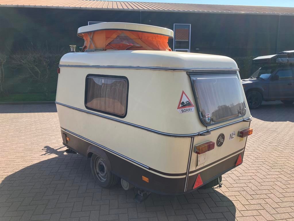 Eriba Puck, Hymer 1986, Caravans en Kamperen, Caravans, Bedrijf, tot en met 2, tot 500 kg, Treinzit, Eriba, Dwarsbed, tot 4 meter