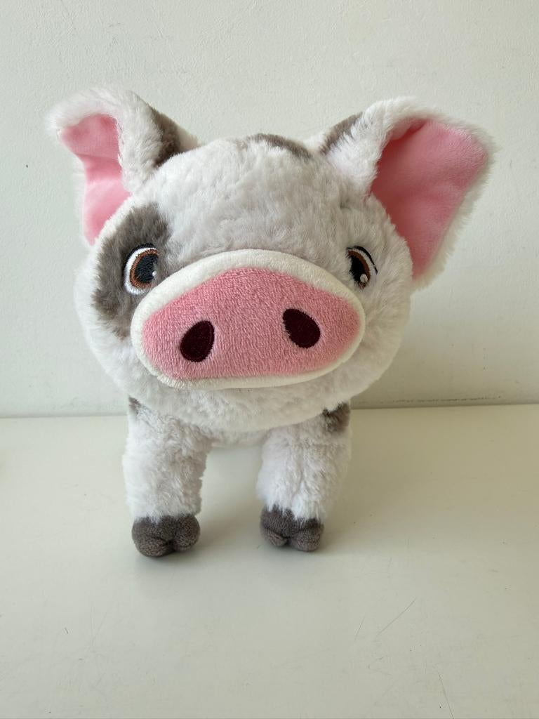 Knuffel varken, zwijn Pua 30 cm / Vaiana / Moana / Disney, Ophalen of Verzenden, Zo goed als nieuw, Overige typen