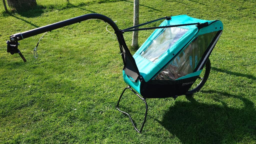 Tout terrain single trailer fietskar, Opvouwbaar, Tout terrain, 20 tot 40 kg, Ophalen of Verzenden