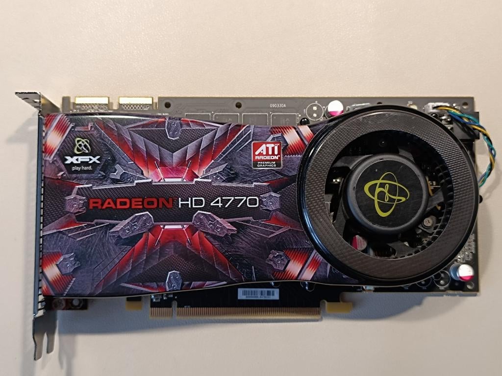 ATI Radeon HD 4770 Grafische Kaart - XFX Edition, Gebruikt, Ophalen of Verzenden, GDDR5, DVI