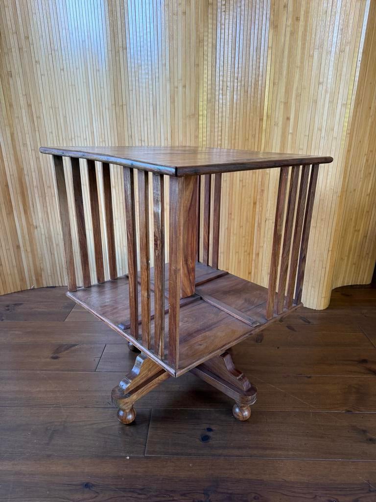 Art Deco Roterende Boekenmolen / Boekenkast, Ophalen, Zo goed als nieuw, X, X