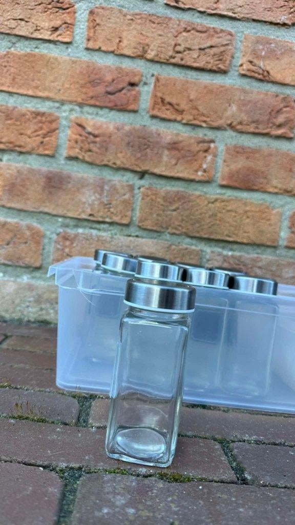 glazen potjes, Ophalen of Verzenden, Zo goed als nieuw