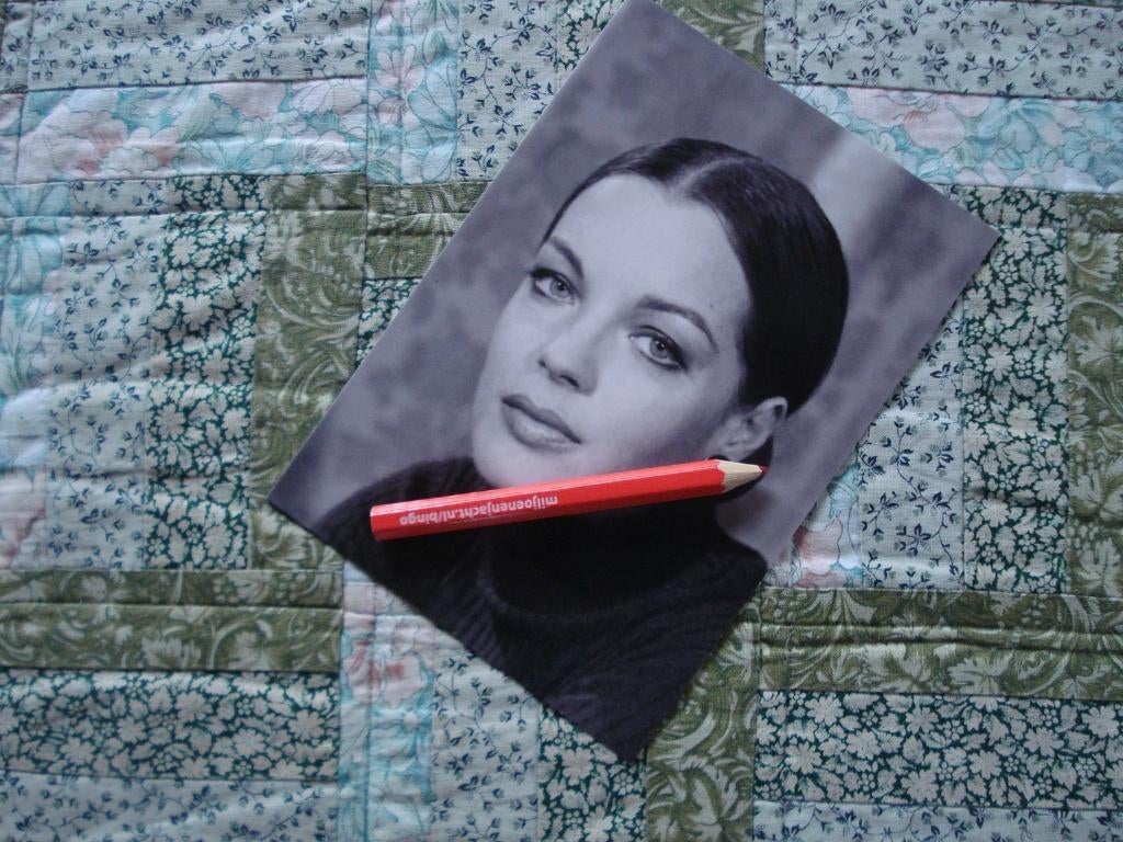 Romy Schneider/filmster/sissi.fotokaart/ GGGG, Verzamelen, Verzenden, 1960 tot 1980, Ongelopen, Sterren en Beroemdheden