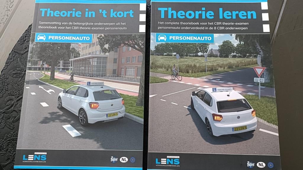Theorieboeken rijles personenauto, Ophalen of Verzenden
