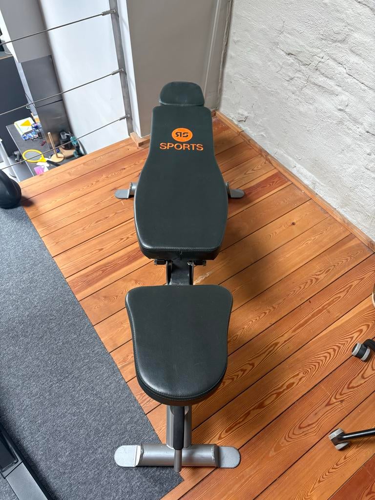 Verstelbare Fitnessbank - Ideaal voor Krachttraining, Sport en Fitness, Fitnessmaterialen, Ophalen, Zo goed als nieuw, Borst, Fitnessbank
