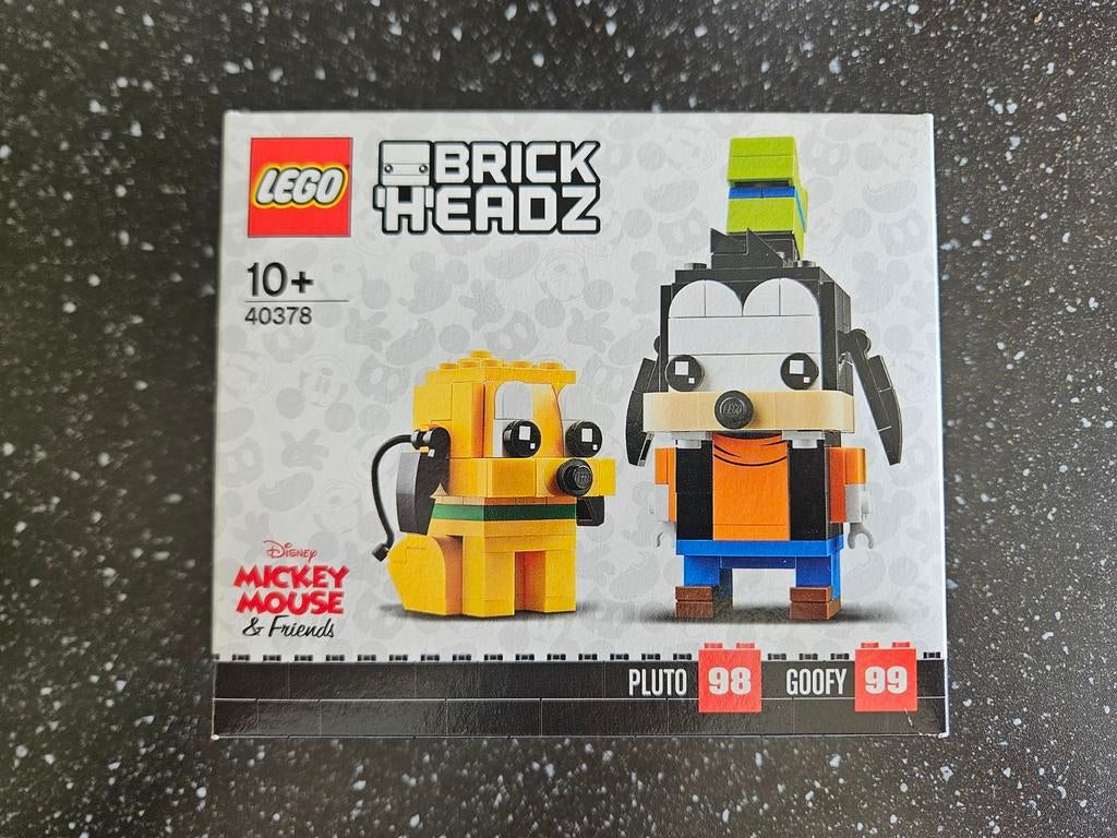 LEGO 40378 Brickheadz Pluto & Goofy, Ophalen of Verzenden, Nieuw