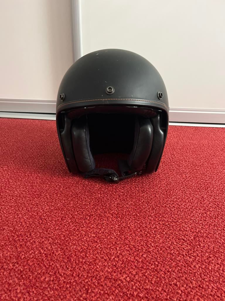 Scorpion Harley helm met zonneklep, maat XXL (62-63), Motoren, Kleding | Motorhelmen, Overige merken, Heren, Jethelm, Ophalen of Verzenden