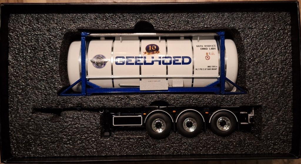 WSI Containerchassis met tankcontainer, Ophalen of Verzenden, Nieuw, Bus of Vrachtwagen, Wsi