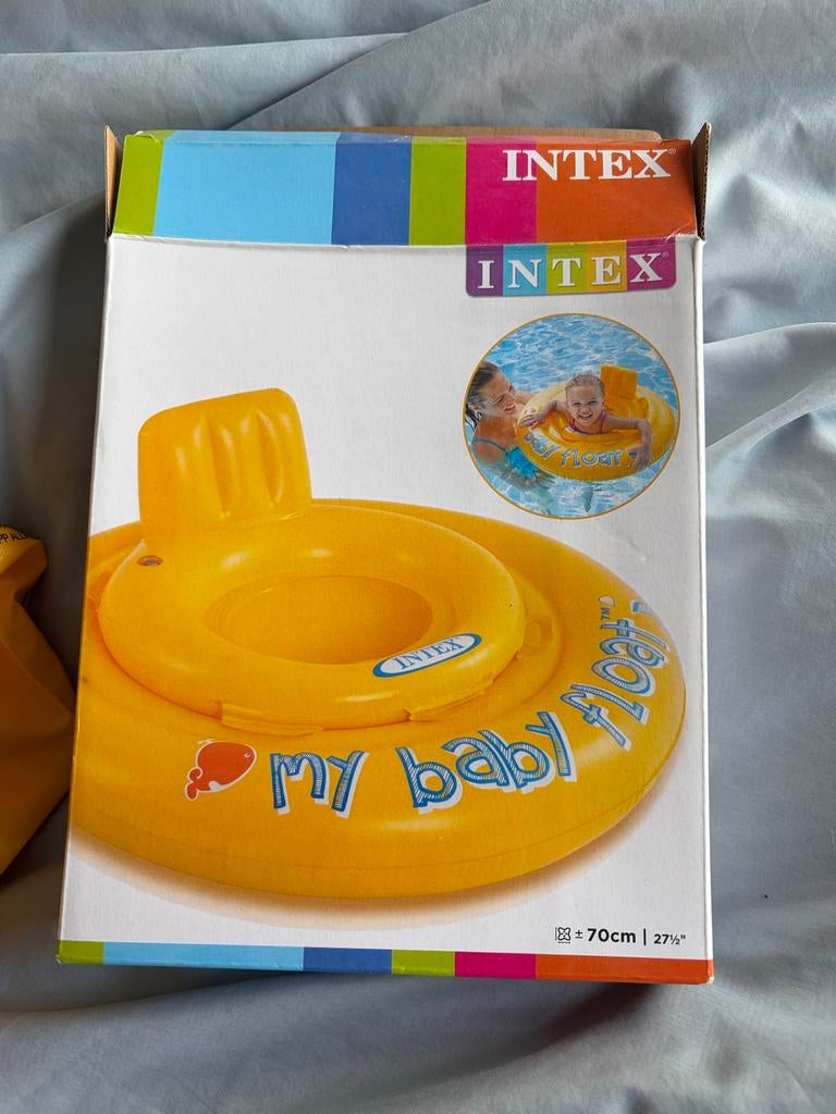 Intex Baby Float / Zwemband Baby tot 1 jaar, Ophalen, Zo goed als nieuw