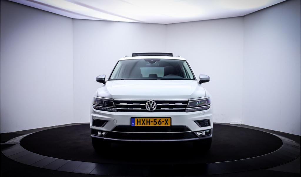 Volkswagen Tiguan Allspace 1.5TSI Dsg HIGHLINE FULL LED | PA, 1502 kg, Zwart, 150 pk, Alcantara